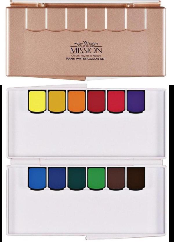 MISSION SULUBOYA GOLD TABLET PIGMENT 12 LI 2012 - Image 1