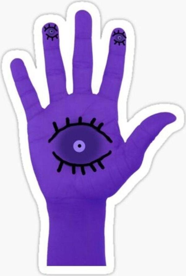 18cm Nazar Boncuğu Sticker Araba Duvar Yapıştırma Etiket Mf9 - Image 1