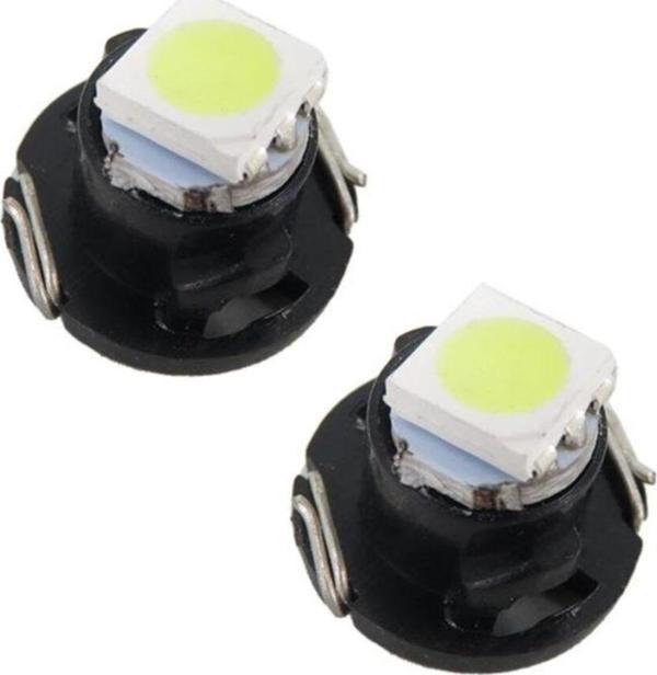 2 Adet T4.2 T4.7 T3 Led Gösterge Lambası Beyaz Renk Led - Image 1
