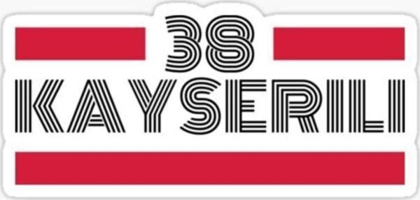 38 Kayseri Plaka Araba Sticker Yapıştırması - Image 1