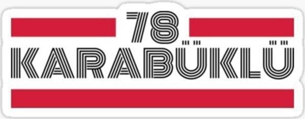 78 Karabüklü Plaka Araba Sticker Yapıştırması - Image 1