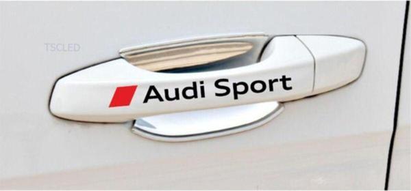 A Udi Sport Kapı Kolu Ve Jant Sticker Seti 8 Adet - Image 1