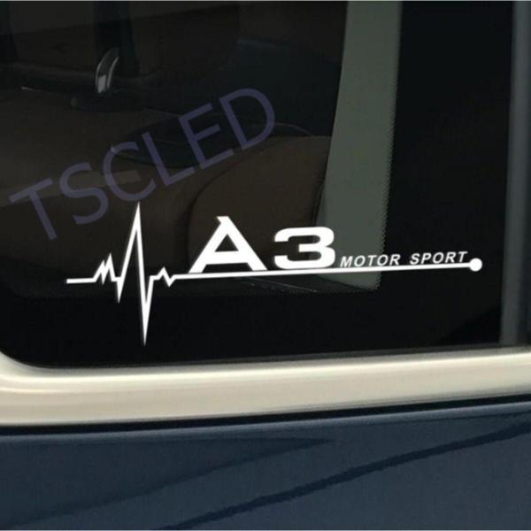 A3 Kelebek Cam Audi Oto Araba Sticker - Image 1