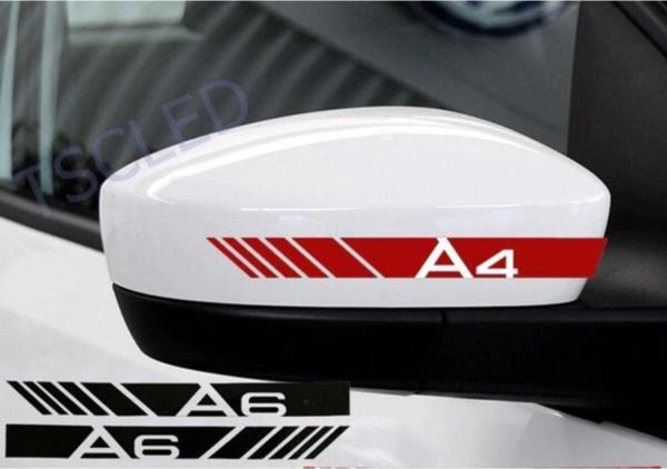 A4 Ayna Sticker Audi Oto Araba Sticker - Image 1