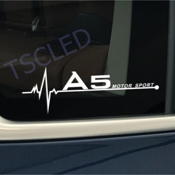 A5 Kelebek Cam Audi Oto Araba Sticker - Image 1