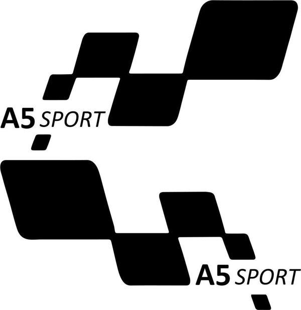 a5 sport Etiket Yapıştırma 30cmx11cm MMD144 - Image 1