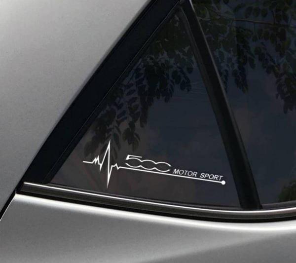 500 Yan Cam Sticker Oto Kapı Çıkartma Tuning oto 20 cm x 7 cm yazı 112 - Image 1