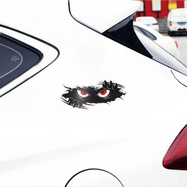Araba Canavar Sticker Etiker 18 Cm Modifiye Etiket - Image 1