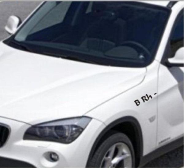 Araba Kan Ab Rh - Negatif Grubu Sticker Etiket - Image 1