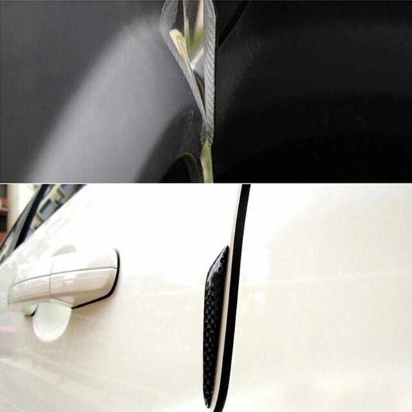Araba Kapı Koruma Carbon Desen Yan Kenar Koruma 4 Adet - Image 1