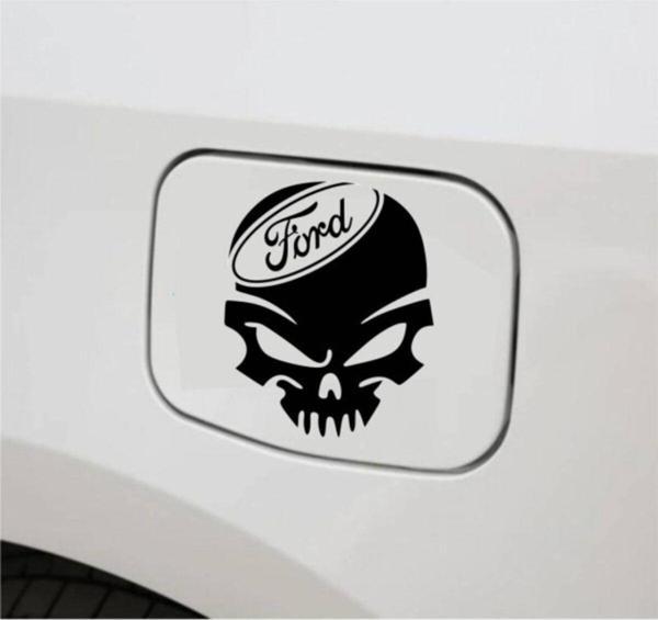 Araba Depo Kapağı Sticker Hyundai Kuru Kafa Oto Sticker 2 Adet - Image 1