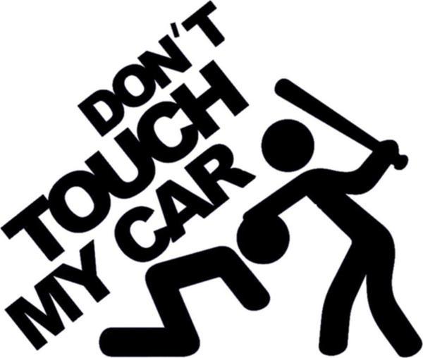 Arabama Dokunma Sticker Yapıştırma - Image 1
