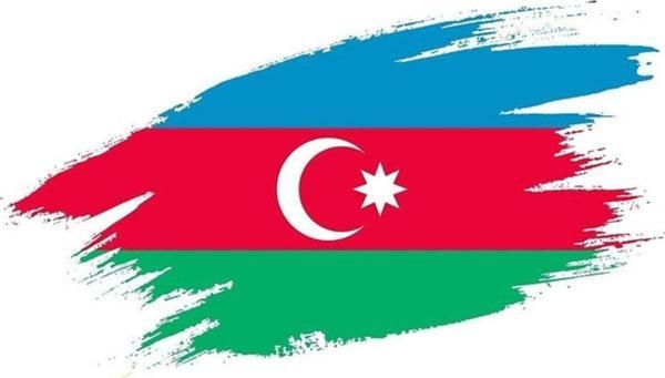 Azerbaycan Bayrağı Sticker Araba Oto Etiket 18cm - Image 1