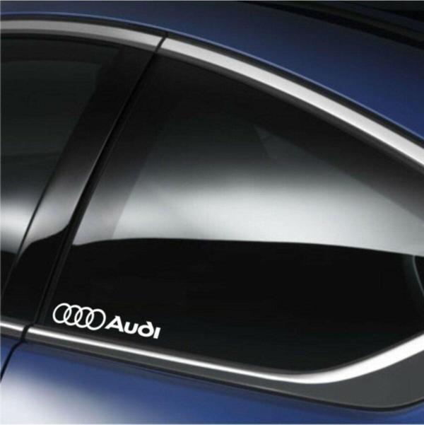 Audi Araba Arka Cam Araç Sticker Yapıştırma 2Adet - Image 1