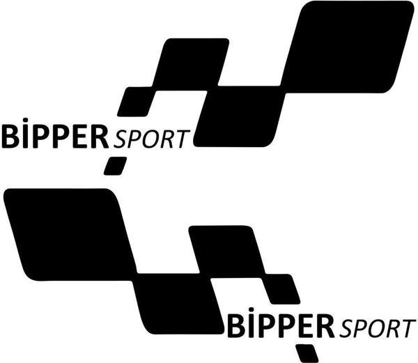 bipper sport Etiket Yapıştırma 30cmx11cm MMD159 - Image 1