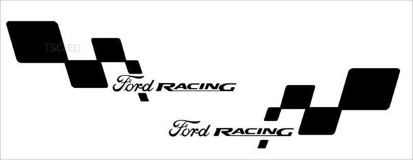 Bayraklı Racing Yan Kapı Araba Stickeri - Image 1