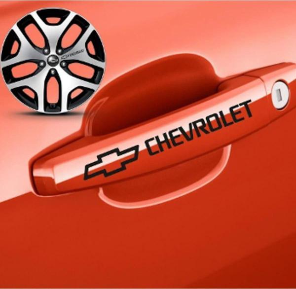 Chevrolet Sport Kapı Kolu Sport Sticker Yapıştırma 8 Ad - Image 1