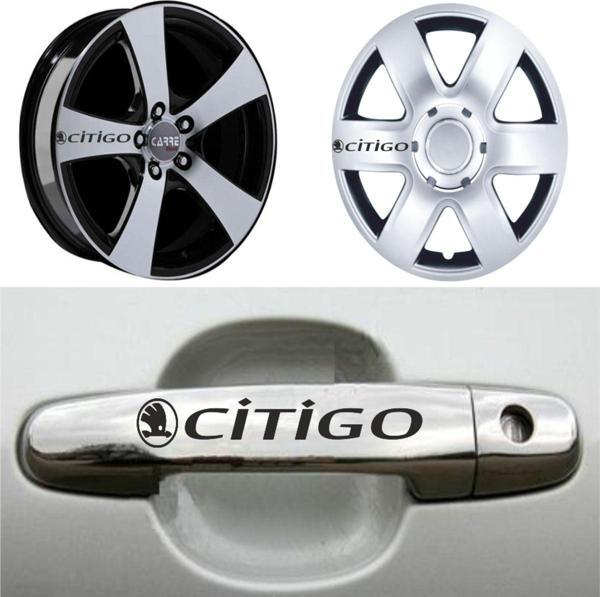 Citigo Kapı Kolu Jant Sticker (10 Adet) Etiket Yapıştırma Z43 - Image 1
