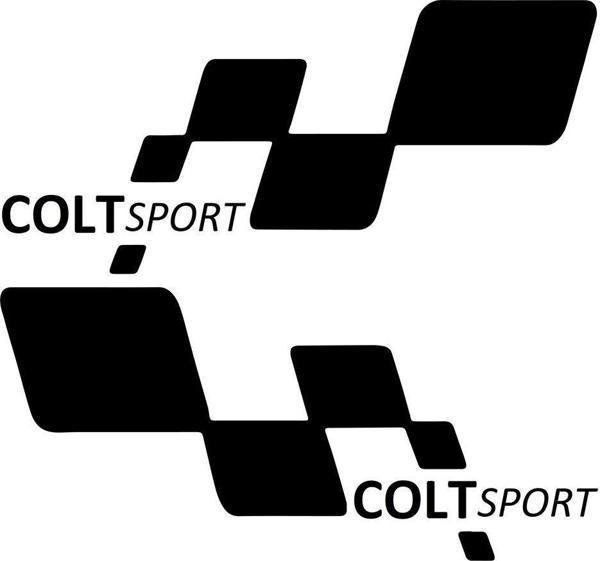 colt sport Etiket Yapıştırma 30cmx11cm MMD182 - Image 1