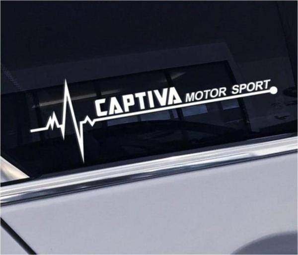Chevrolet Captiva Yan Cam Sticker Oto Kapı Aksesuar 20cmx7cm - Image 1