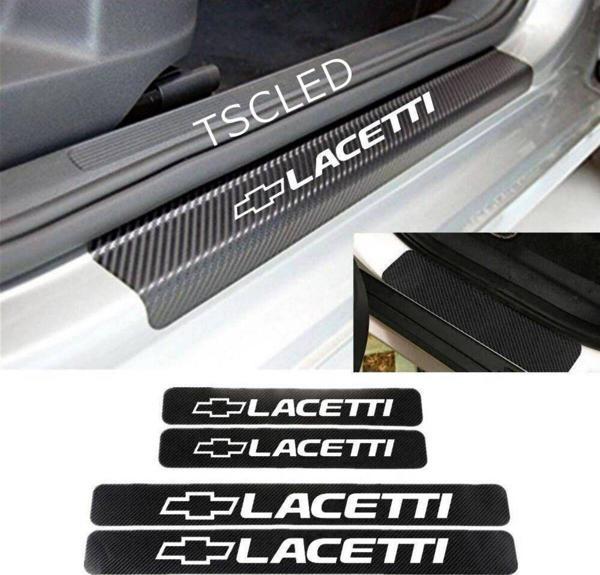 Chevrolet Lacetti Karbon Kapı Eşiği Kaplama Sticker 4 lu Set zz12 - Image 1