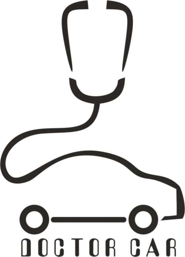 Doktor Araba  Yapıştırma Oto Sticker - Image 1
