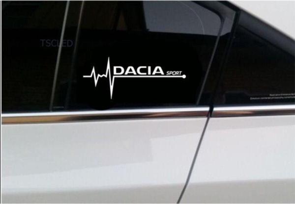 Dacia Sport Nabız Kalp Atışı Sticker 2 Adet Sağ Sol - Image 1