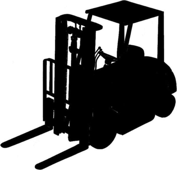 Forklift Sticker 17 cm - Image 1