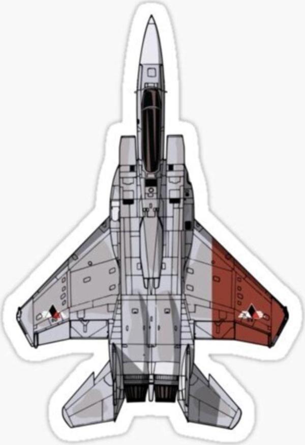 Jet Savaş Uçağı Araba Leptop Için Sticker Yapıştırması 20cm Z1 - Image 1
