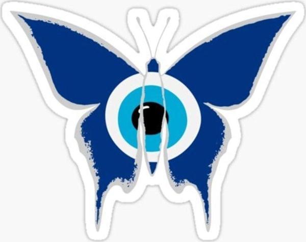 İlginç Nazar Boncuğu Sticker Duvar Araba Yapıştırma Md5 - Image 1