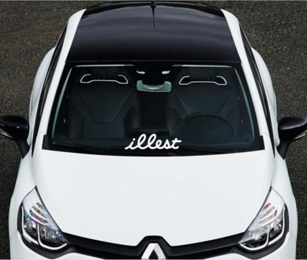İllest Araba Araç Ön Cam Sticker Yapıştırma - Image 1