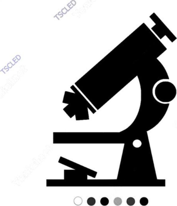 Inceleme Için Mikroskop Cihazı Sticker 17cm - Image 1