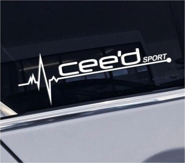 Kia Ceeds Yan Cam Sticker Oto Kapı Aksesuar 20cmx7cm - Image 1