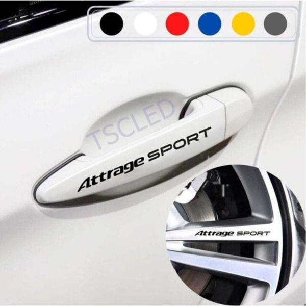 Mitsubishi Attrage Yapıştırma Kapı Kolu Ve Jant Stickerı - Image 1