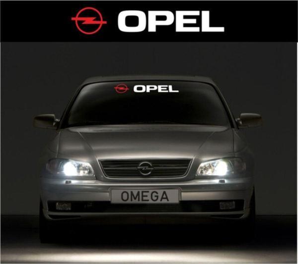 Opel Alın Ön Cam Yazısı Oto Sticker Yapıştırması 50cm - Image 1