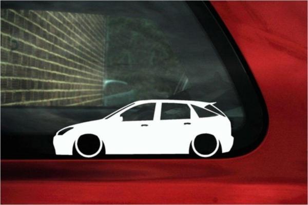 Opel Astra G Basık Kasa Sticker Kelebek Cam Yapıştırması - Image 1