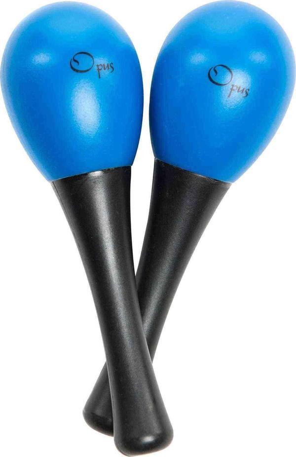 Opus Percussion PM-2BL Plastik Saplı Marakas - Küçük Boy - Image 1