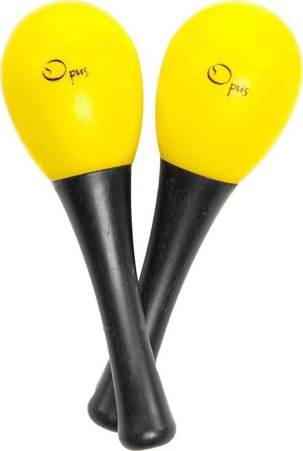 Opus Percussion PM-2YL Plastik Saplı Marakas - Küçük Boy - Image 1