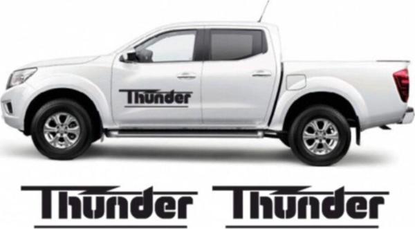 Nissan Navara Thunder Araba Off Road Sticker - Image 1