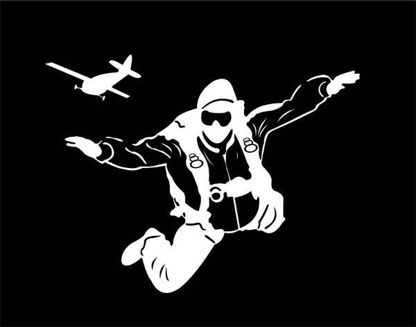 Paraşütçü stickeri - Image 1