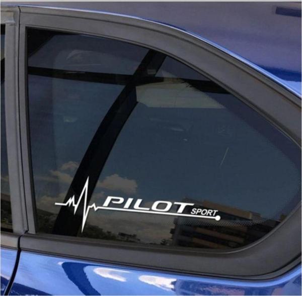 Pilot Yan Cam Sticker Oto Kapı Aksesuar 20cmx7cm - Image 1