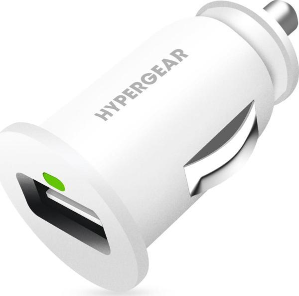 Hypergear 2.1A  2X Hızlı Araç Şarj Aleti Başlığı Beyaz - Image 1