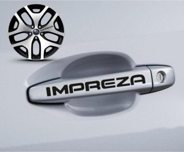 Subaru impreza Kapı Kolu Sport Sticker Yapıştırma 8 Ad - Image 1