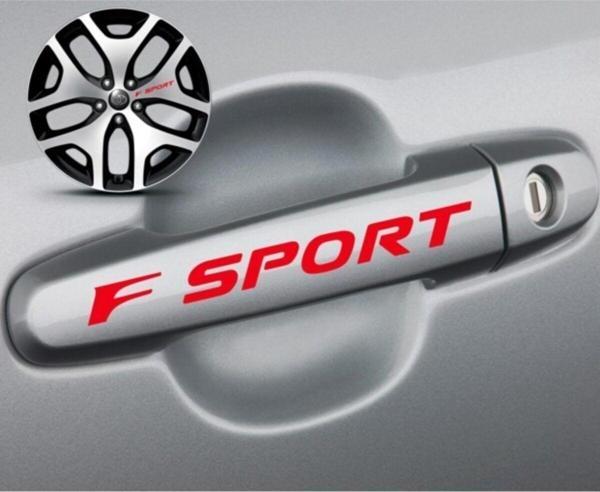 Toyota f kapı Kolu Sport Sticker Yapıştırma 8 Ad - Image 1