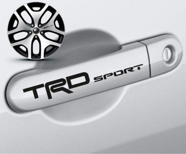 Toyota Trd Sport kapı Kolu Sticker Yapıştırma 8 Ad - Image 1