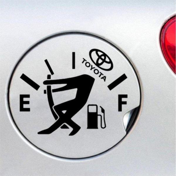 Toyota Yakıt Deposu Kapağı Oto Araba Sticker Çıkartma - Image 1
