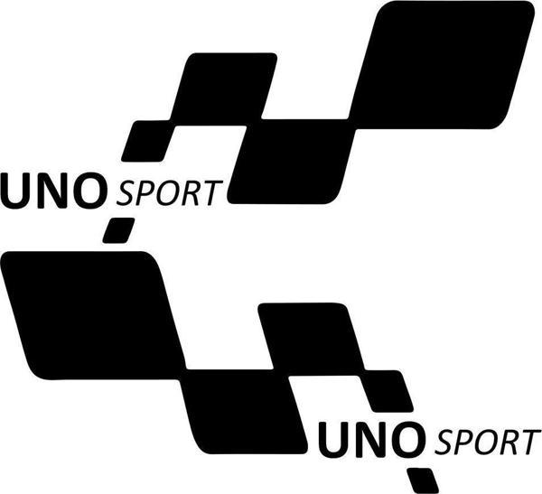 uno sport Etiket Yapıştırma 30cmx11cm MMD330 - Image 1