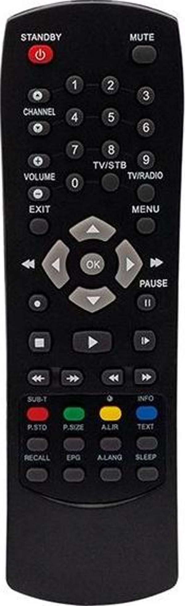 WEKO KR SUNNY-DİGİÇAĞ-KAON-ORA KÜÇÜK SD UYDU KUMANDASI (7017=6414) - Image 1