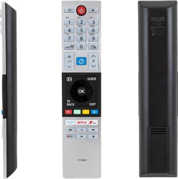Ayt Toshiba CT-8541 Netflix Prime Video F Play Tuşlu Lcd Led Tv Kumanda Uzaktan Kumanda - Image 1