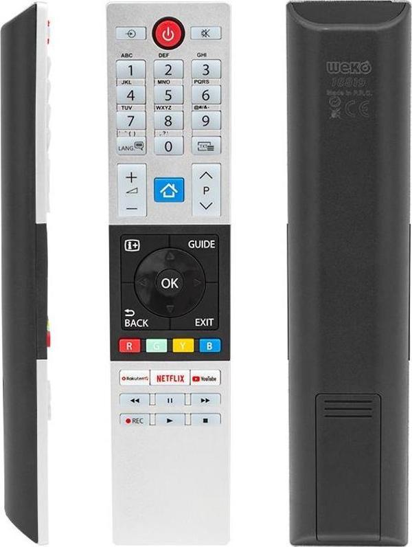 WEKO KL TOSHIBA CT-8528 NETFLIX-YOUTUBE-RAKUTEN TV TUŞLU LCD LED TV KUMANDA (70153=18819) - Image 1